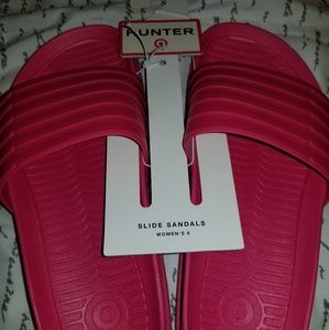 Hunter pool slides